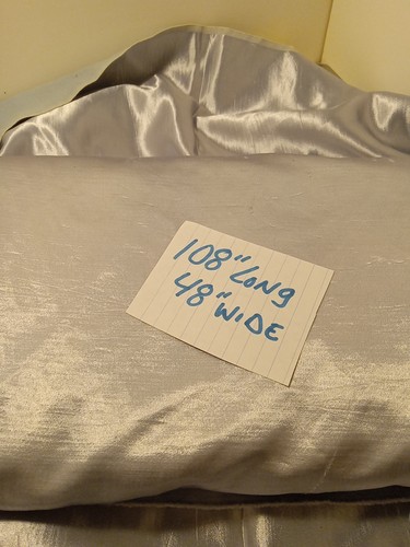 Silver fabric 108 long and - silver,