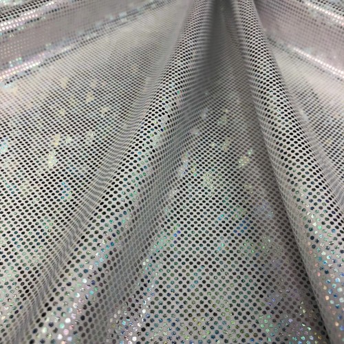 Printed silver hologram broken - printed,