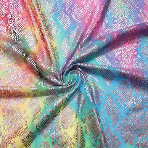 Sheer tie dye rainbow - tie, bright